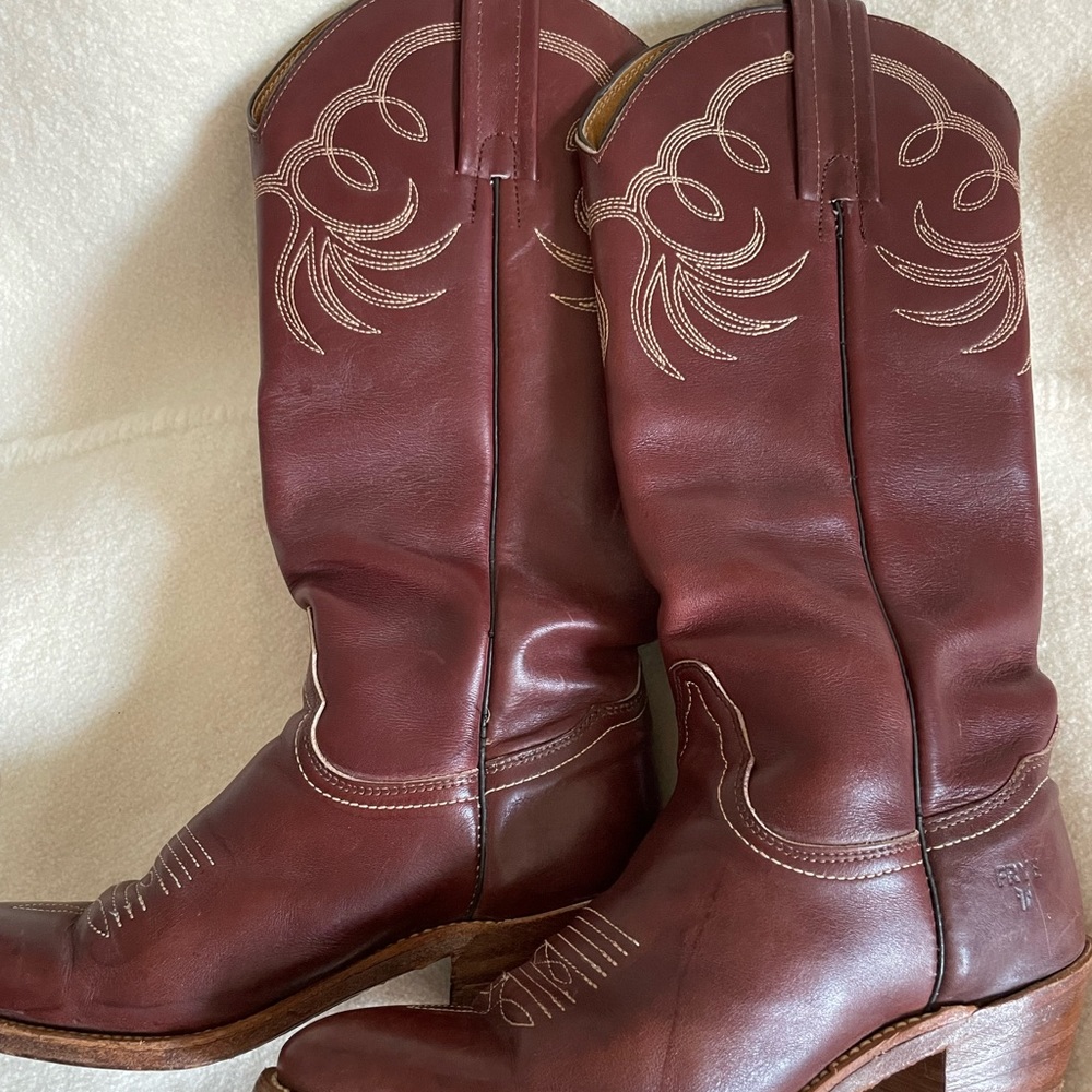 Frye | Western Cowgirl Stitched Boot